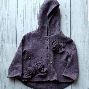 Kate Mack Lilac Fairy cardigan NWOT